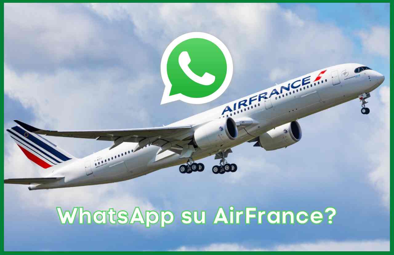 AirFrance WhatsApp