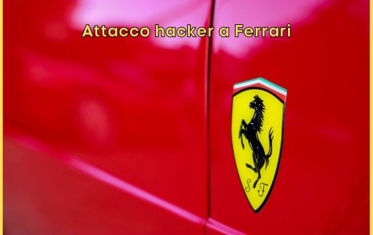 Attacco Hacker Ferrari