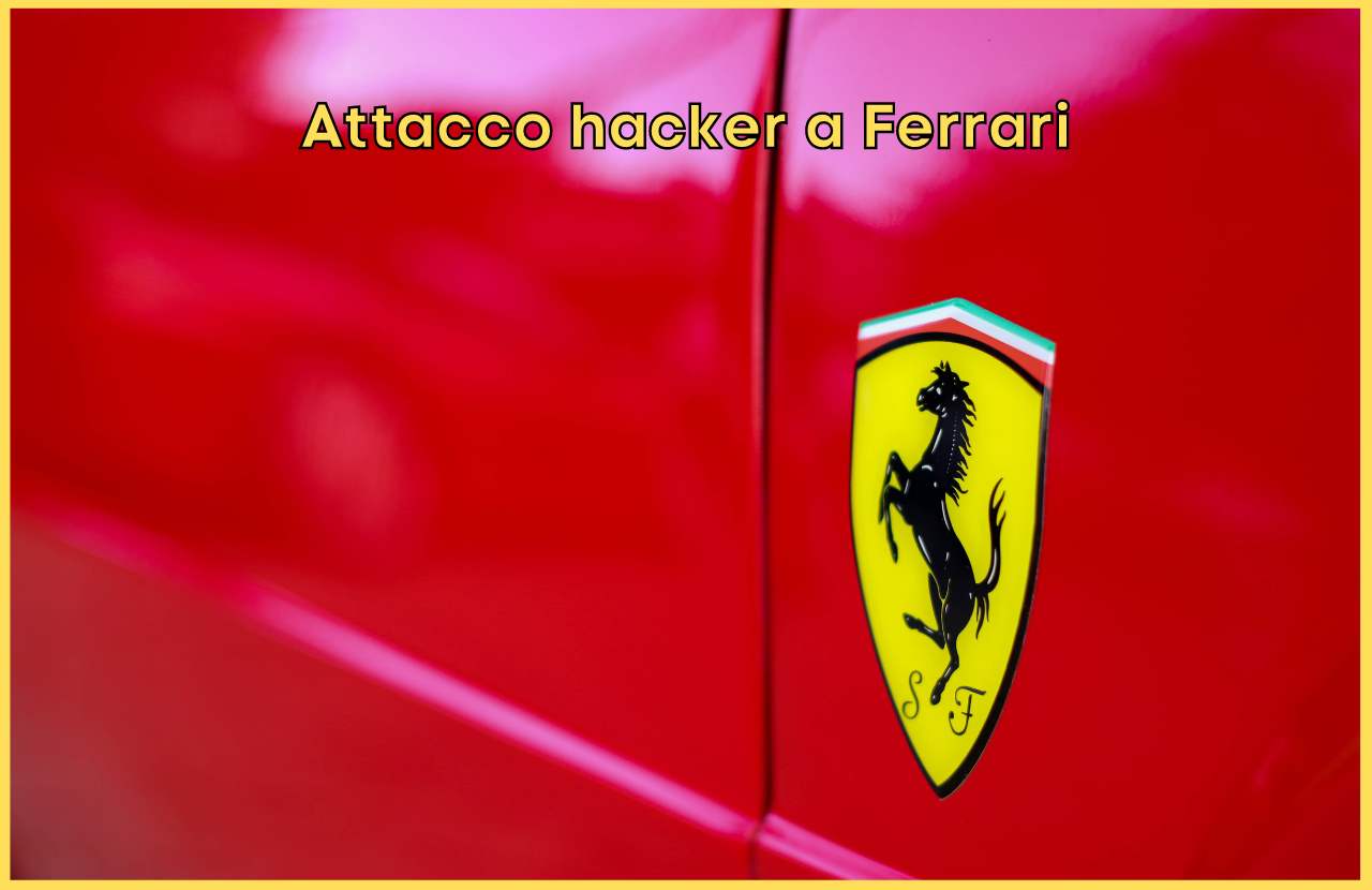 Attacco Hacker Ferrari