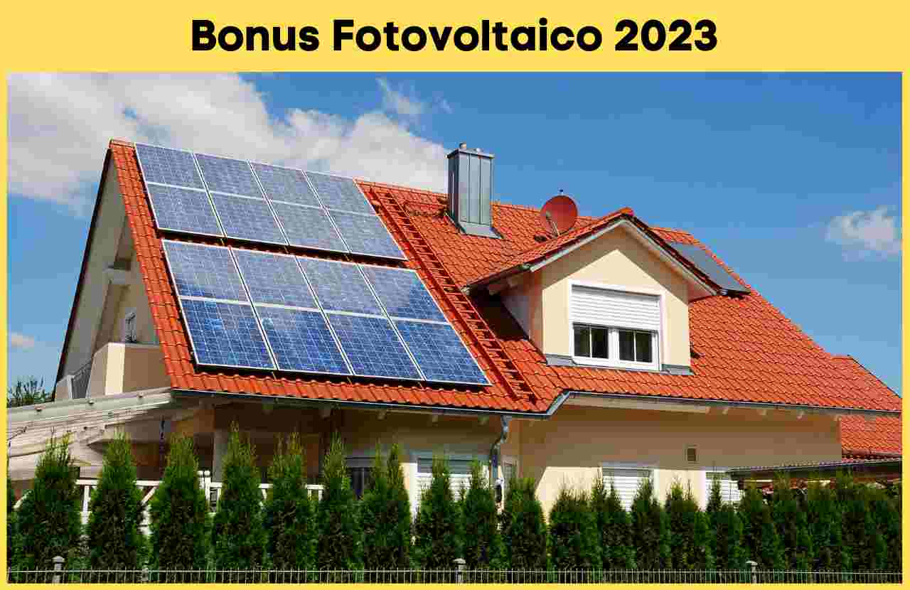 Bonus Fotovoltaico 2023